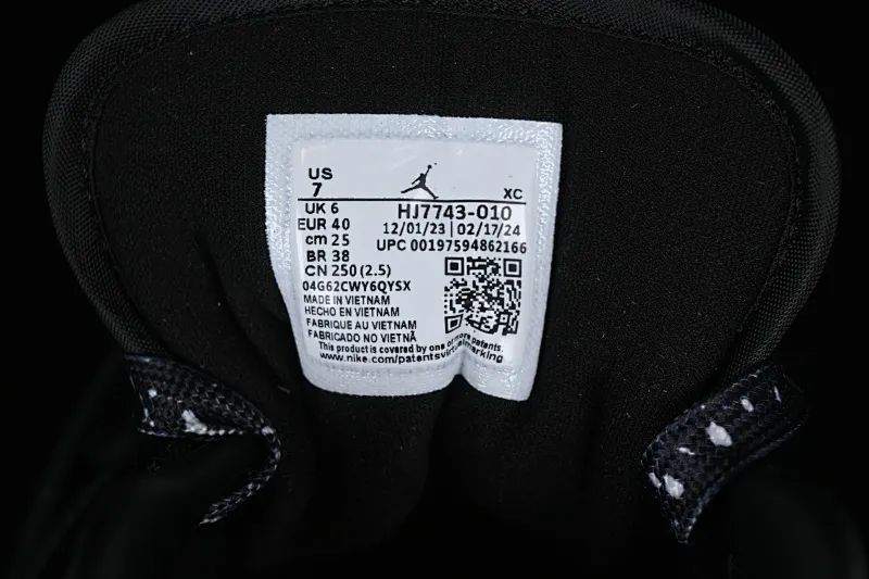 All categories Air Jordan Jordan series basketball shoes Air Jordan 1 Low Air Jordan 1 Low "Black Croc" AJ1 Joe 1 crocodile black low-top cultural casual sneakers HJ7743-010